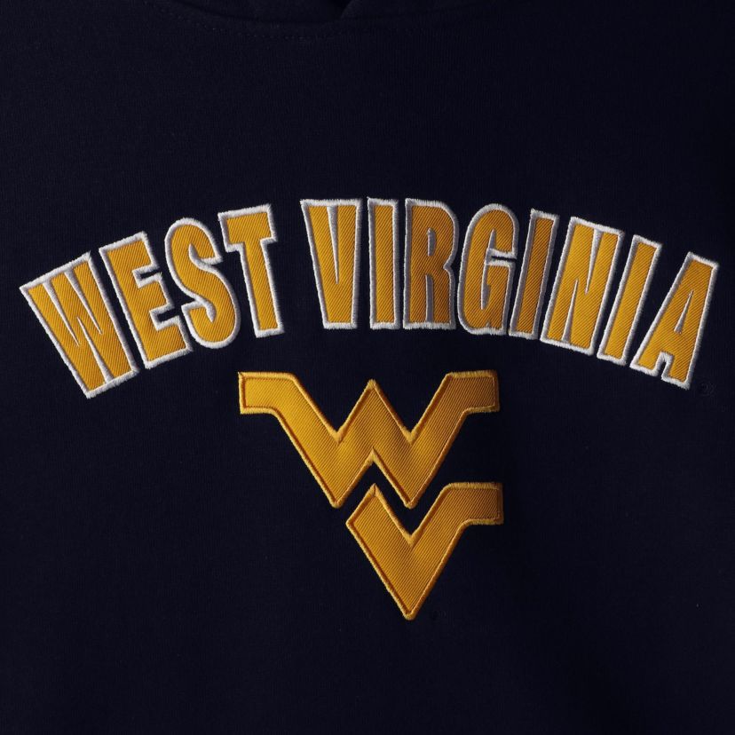 NCAA West Virginia Mountaineers Arch & Logo 1 Pullover Hoodie