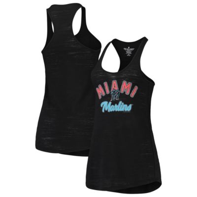 MLB Miami Marlins Multi-Count Tri-Blend Tank Top