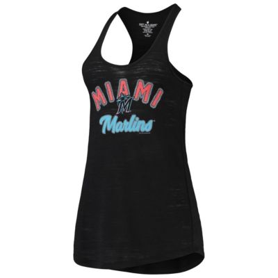 MLB Miami Marlins Multi-Count Tri-Blend Tank Top