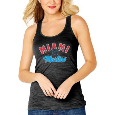 MLB Miami Marlins Multi-Count Tri-Blend Tank Top