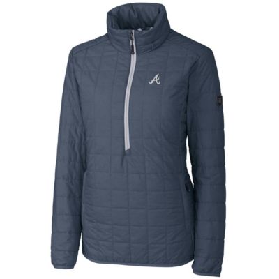 MLB Atlanta Braves Rainier Half-Zip Popover Jacket