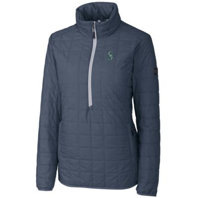 MLB Seattle Mariners Rainier Half-Zip Popover Jacket