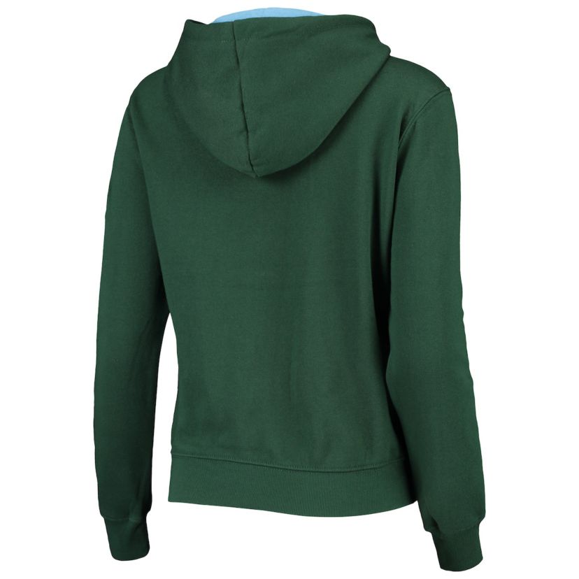 Tulane Green Wave NCAA Tulane Wave Arched Name Full-Zip Hoodie
