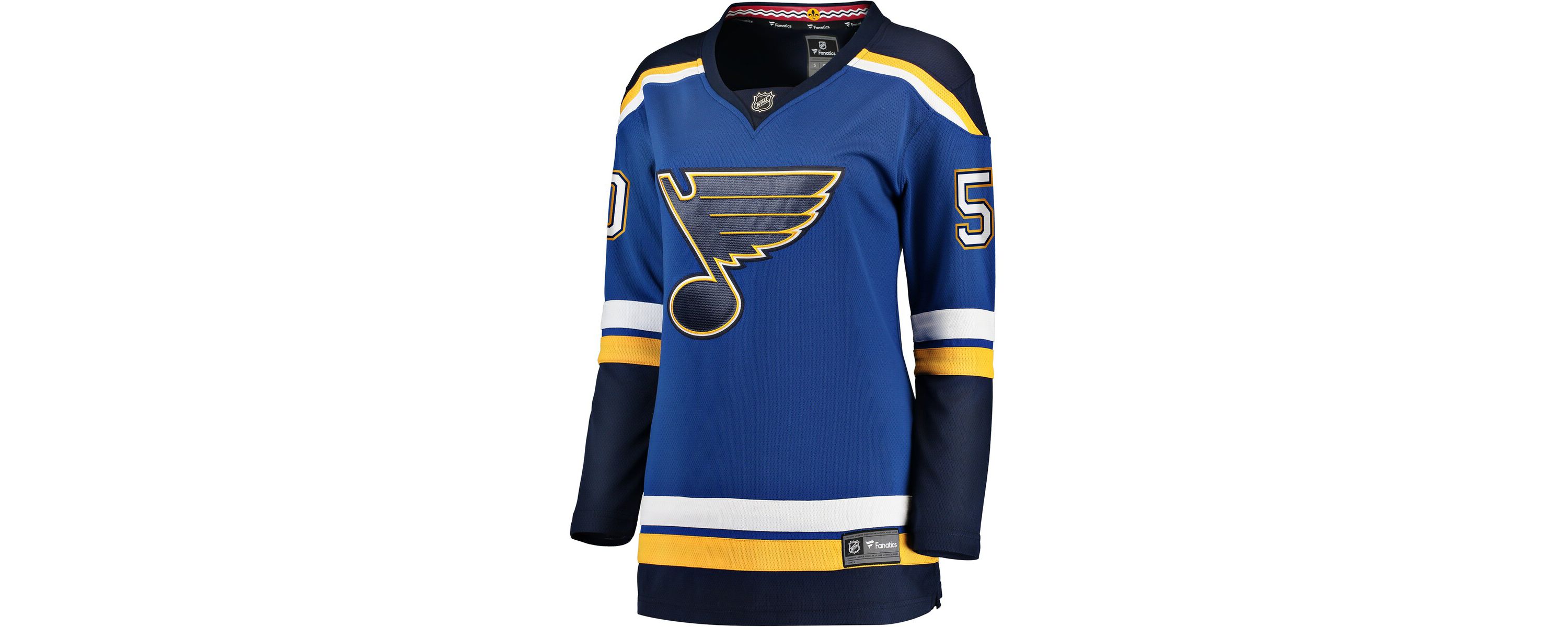 NHL Fanatics Jordan Binnington St. Louis Blues Home Breakaway Player Jersey