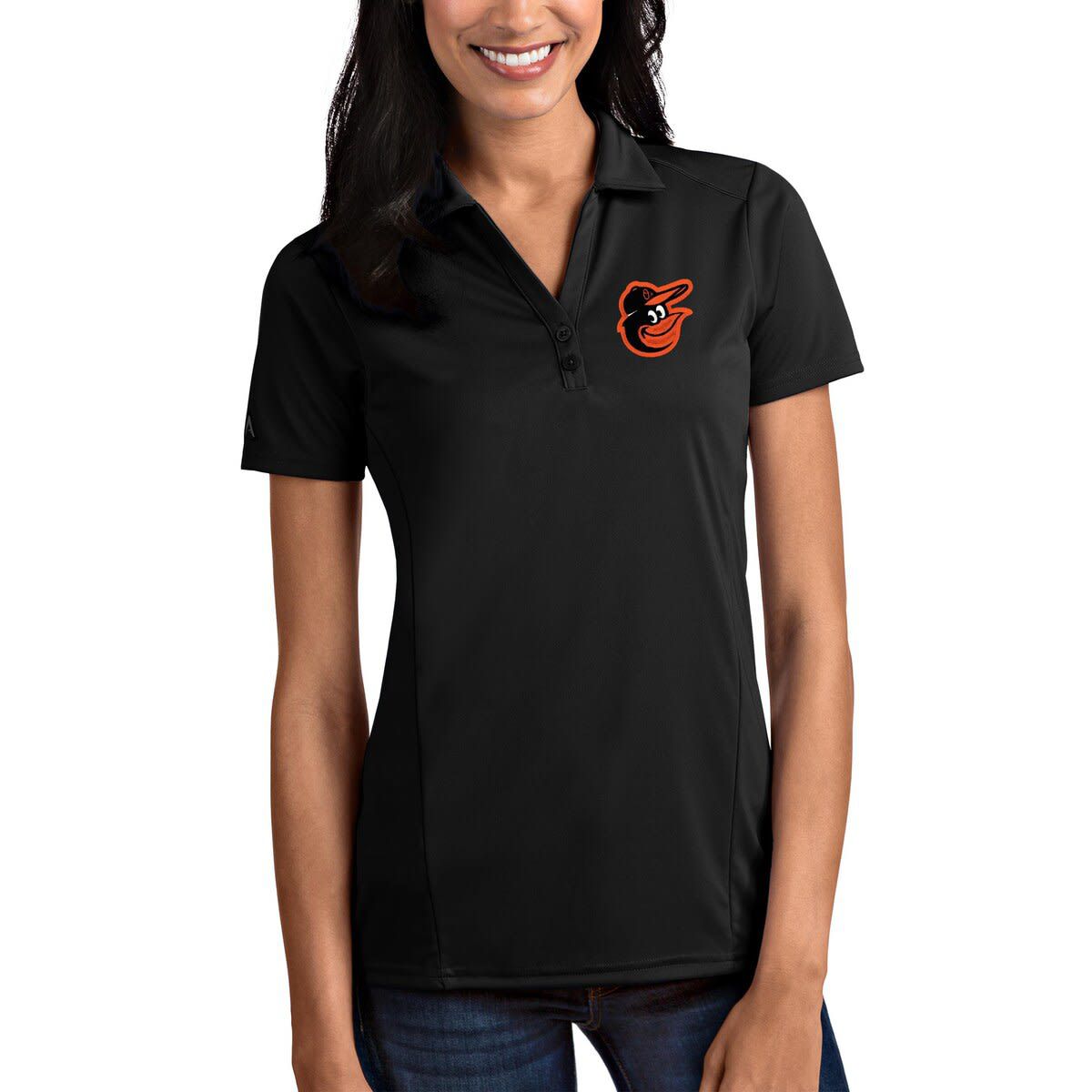 MLB Baltimore Orioles Tribute Polo - Black