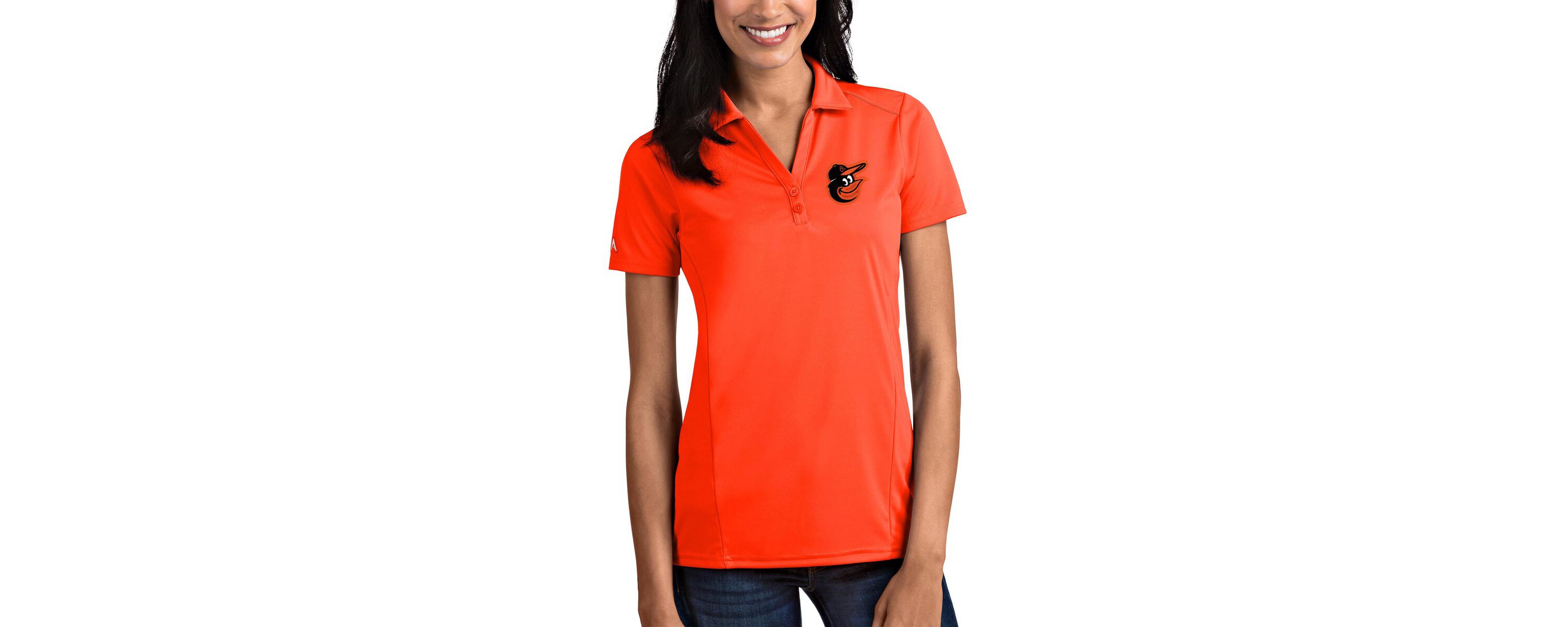 MLB Baltimore Orioles Tribute Polo - Orange