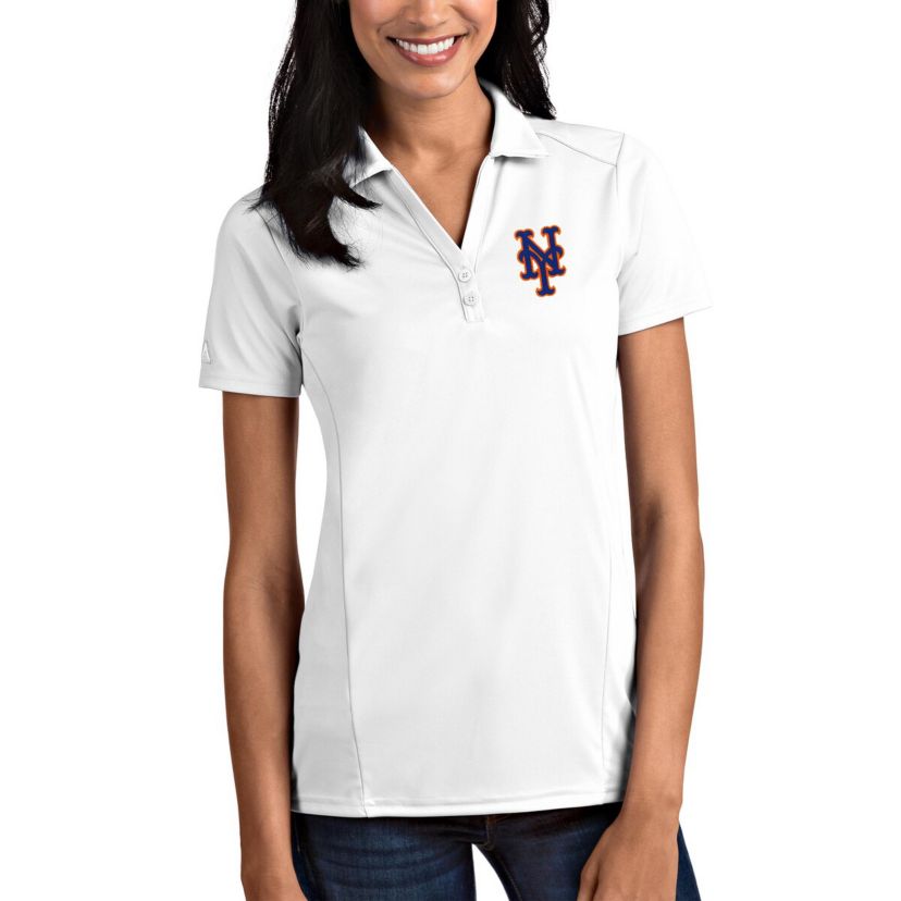 MLB New York Mets Tribute Polo - White