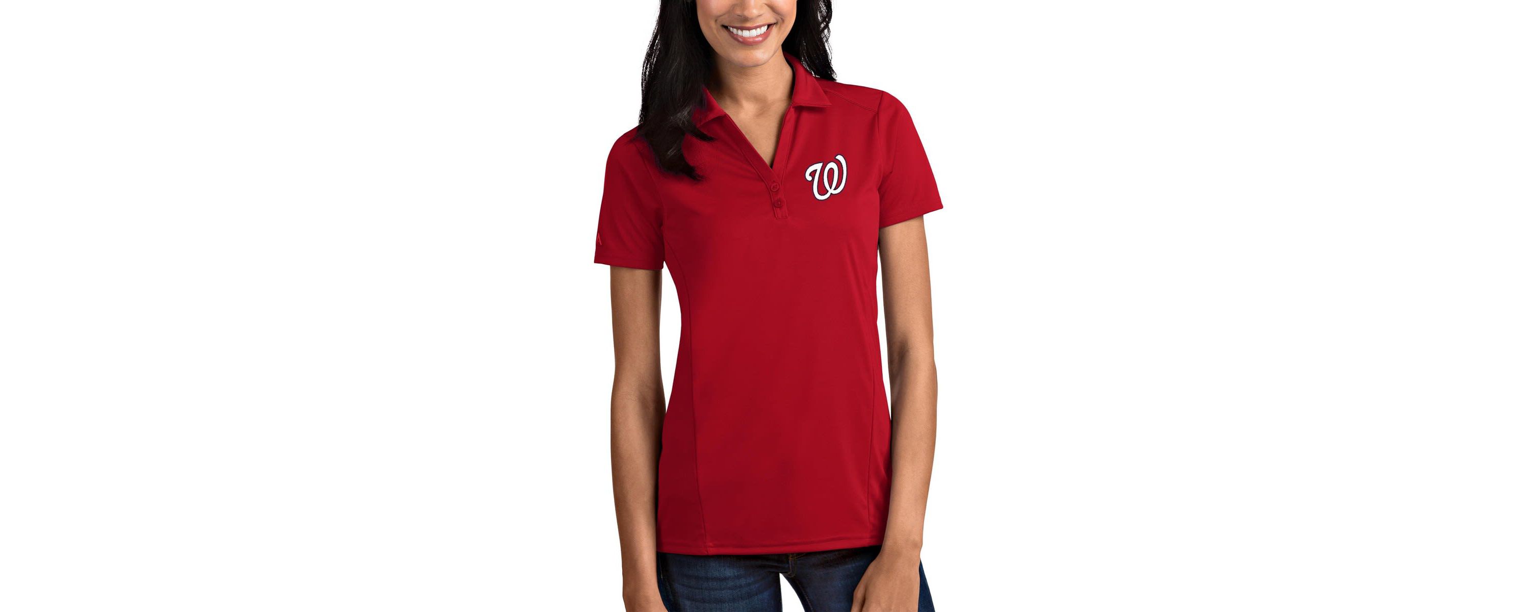 MLB Washington Nationals Tribute Polo - Red