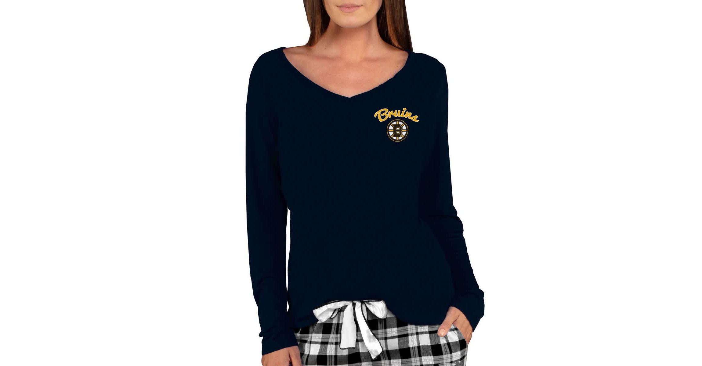 NHL Marathon Knit Long Sleeve V-Neck Top
