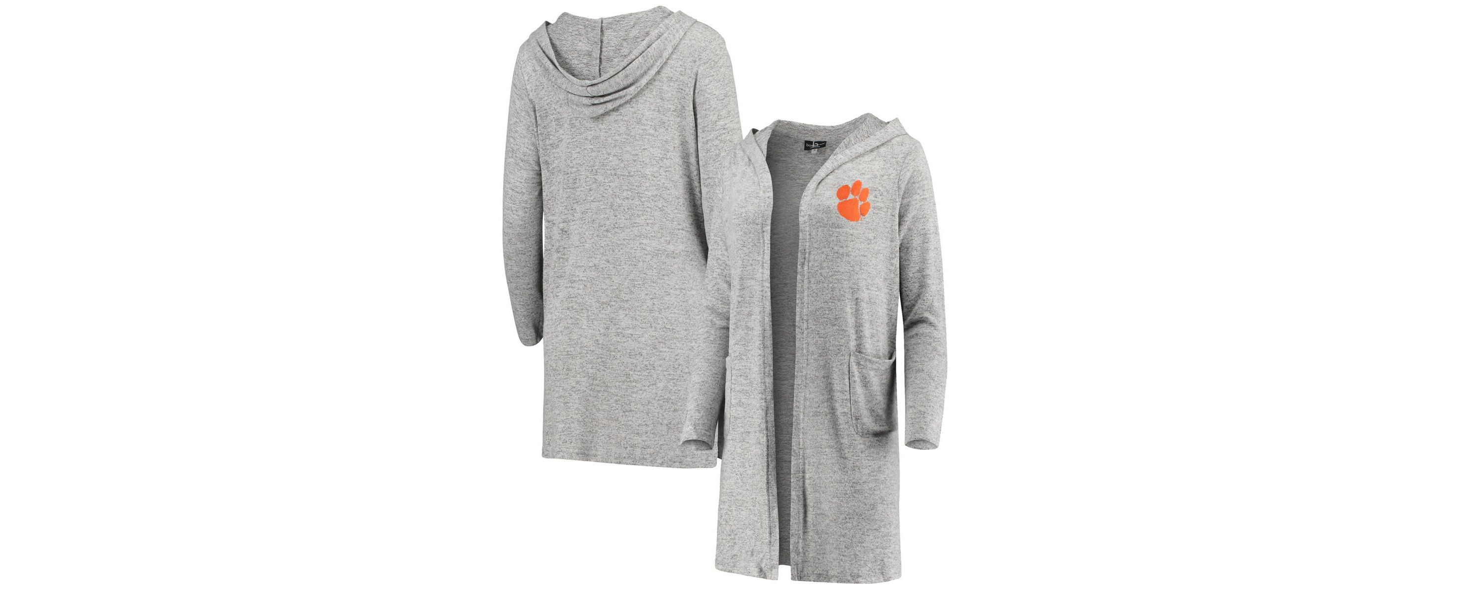 NCAA ed Clemson Tigers Cuddle Soft Duster Cardigan