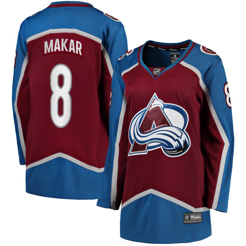 NHL Cale Makar Colorado Avalanche Fanatics Home Breakaway Player Jersey - Maroon