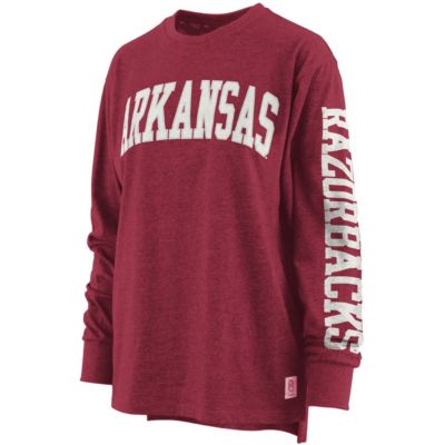 NCAA ed Arkansas Razorbacks Two-Hit Canyon Long Sleeve T-Shirt