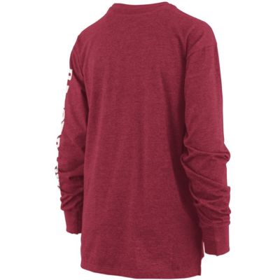 NCAA ed Arkansas Razorbacks Two-Hit Canyon Long Sleeve T-Shirt