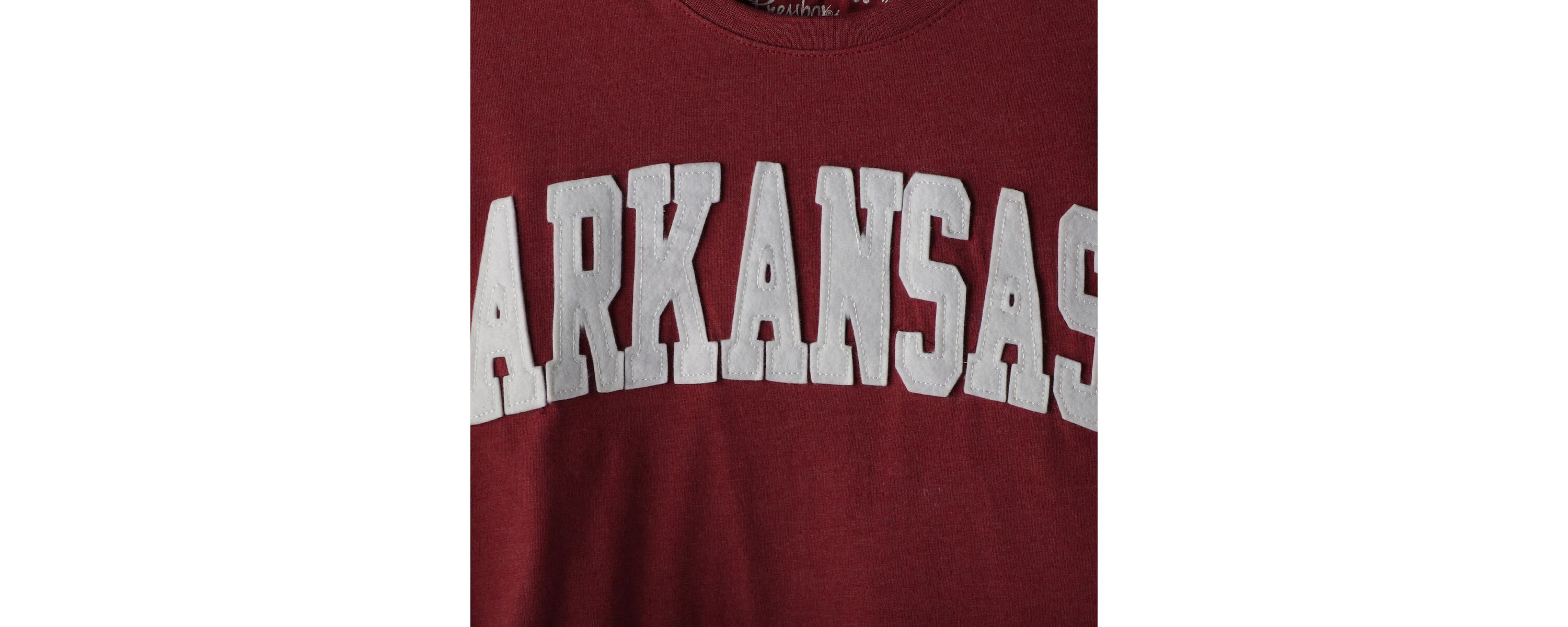NCAA ed Arkansas Razorbacks Two-Hit Canyon Long Sleeve T-Shirt