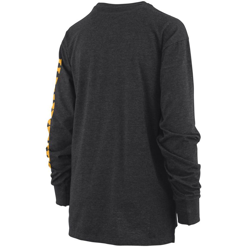 NCAA ed Iowa Hawkeyes Two-Hit Canyon Long Sleeve T-Shirt