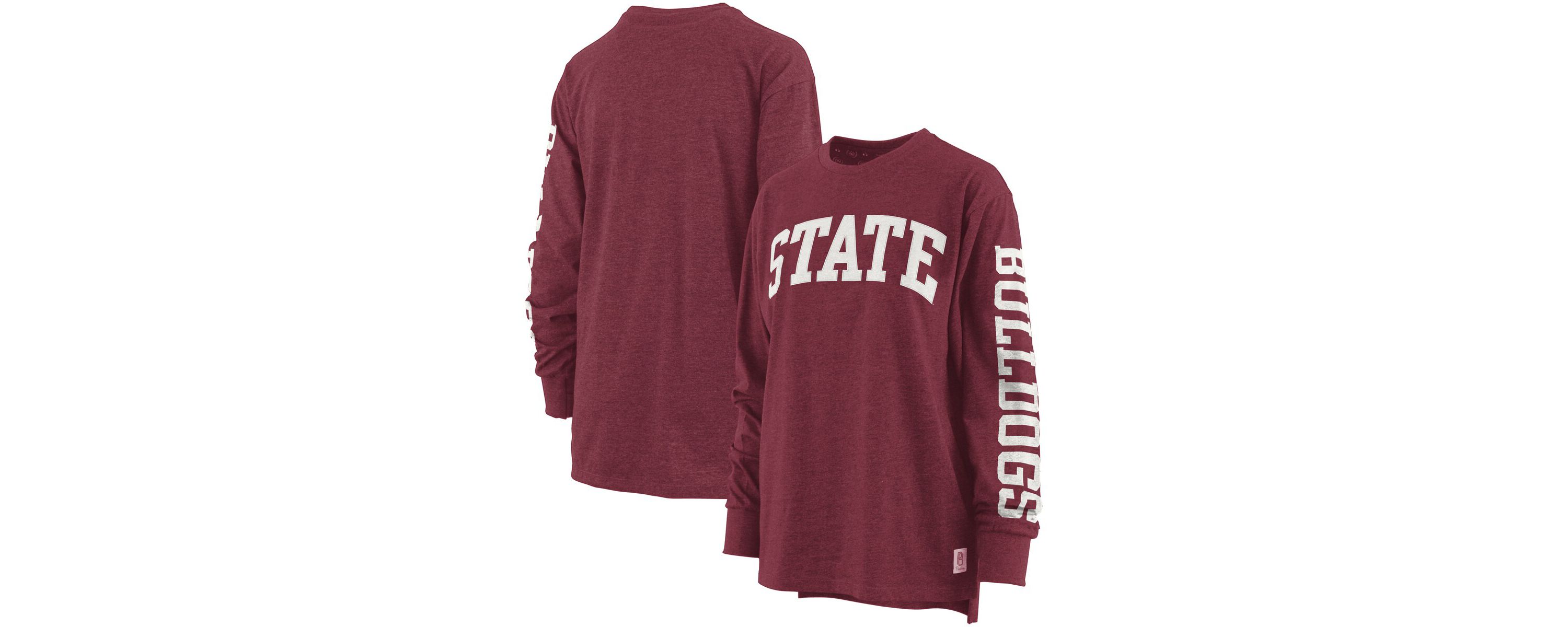 NCAA Mississippi State Bulldogs Two-Hit Canyon Long Sleeve T-Shirt