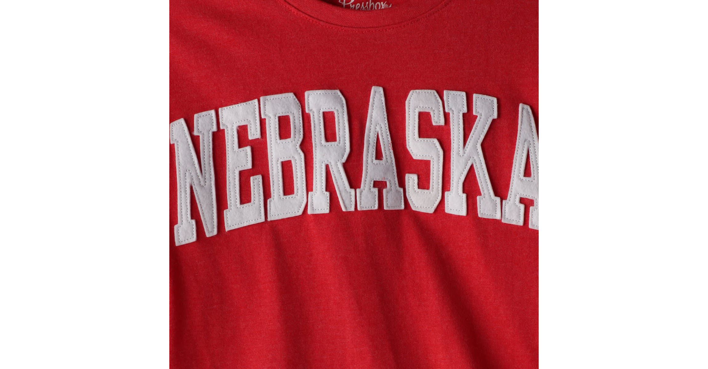 NCAA ed Nebraska Huskers Two-Hit Canyon Long Sleeve T-Shirt
