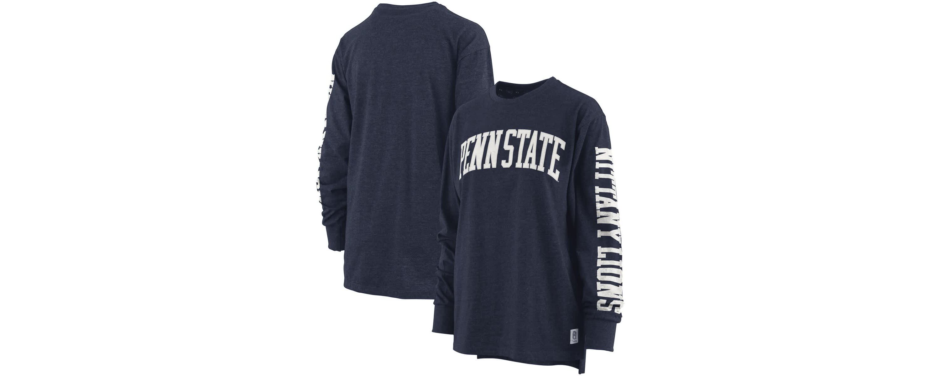 NCAA ed Penn State Nittany Lions Two-Hit Canyon Long Sleeve T-Shirt