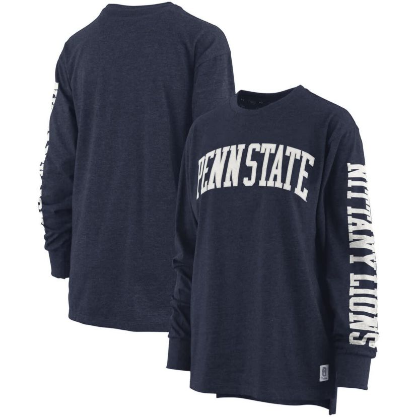 NCAA ed Penn State Nittany Lions Two-Hit Canyon Long Sleeve T-Shirt
