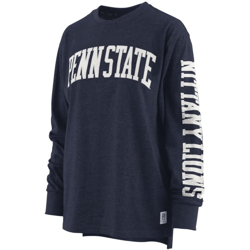 NCAA ed Penn State Nittany Lions Two-Hit Canyon Long Sleeve T-Shirt