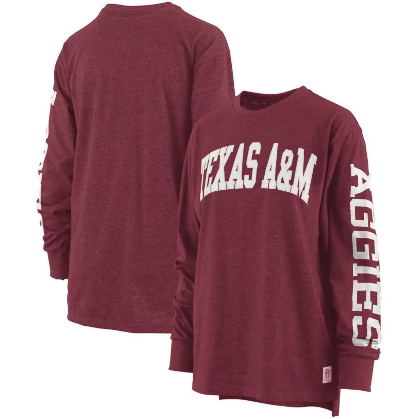 NCAA Texas A&M Aggies Two-Hit Canyon Long Sleeve T-Shirt