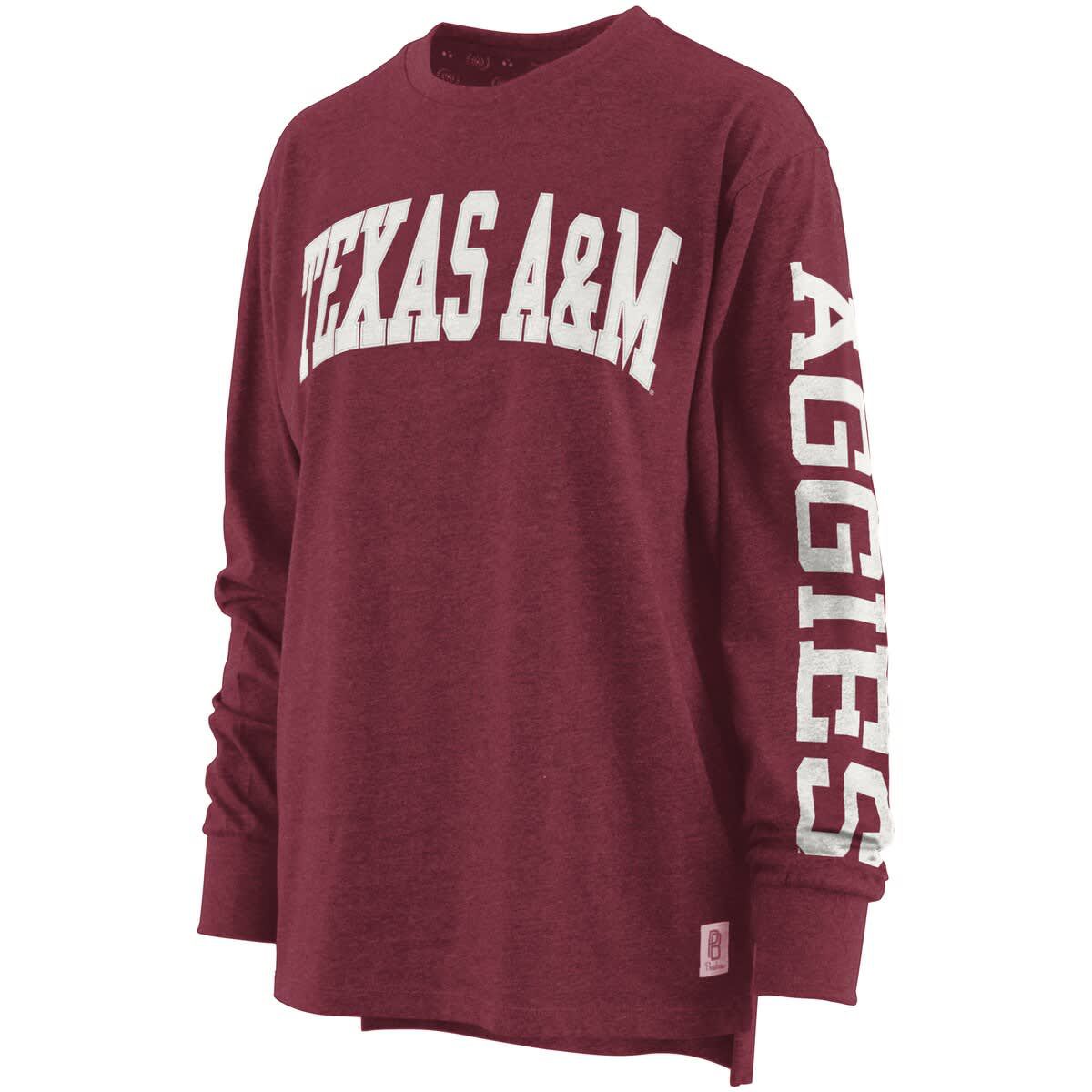 NCAA Texas A&M Aggies Two-Hit Canyon Long Sleeve T-Shirt