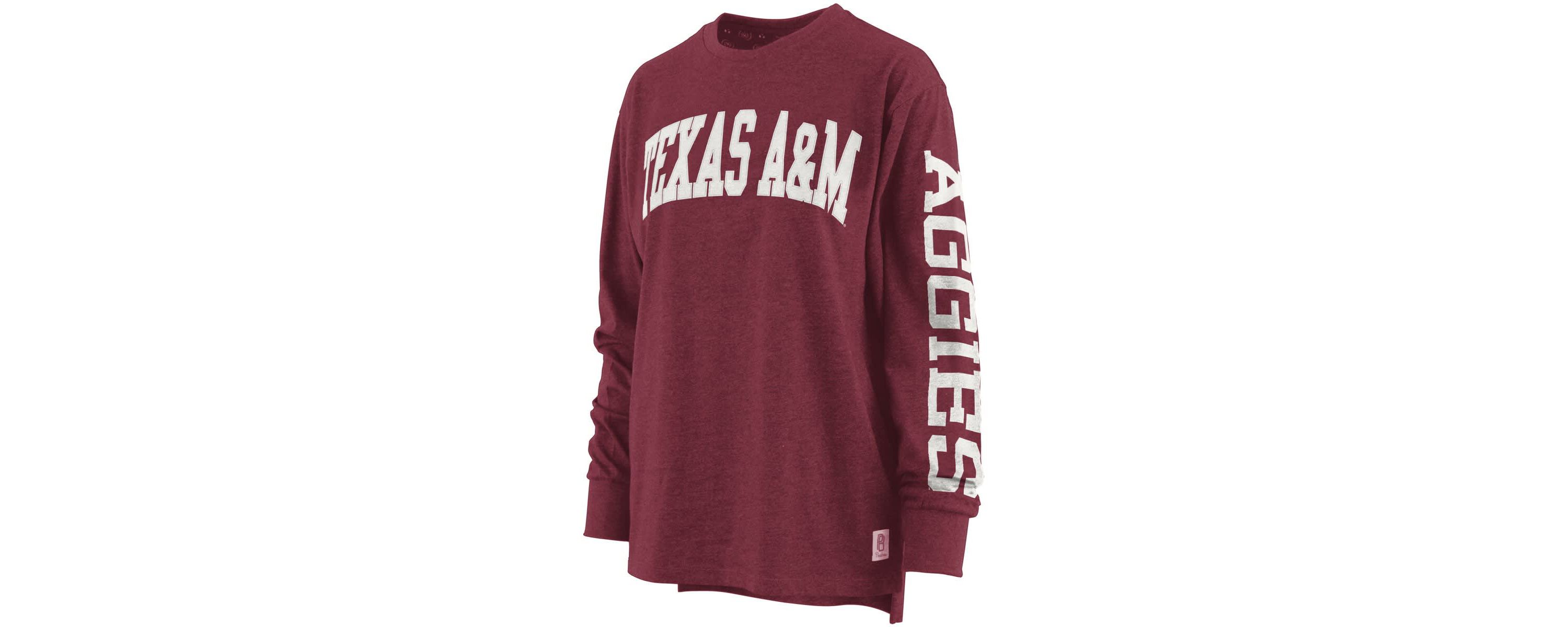 NCAA Texas A&M Aggies Two-Hit Canyon Long Sleeve T-Shirt