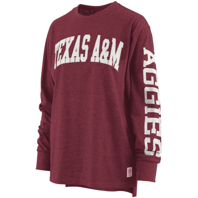 NCAA Texas A&M Aggies Two-Hit Canyon Long Sleeve T-Shirt