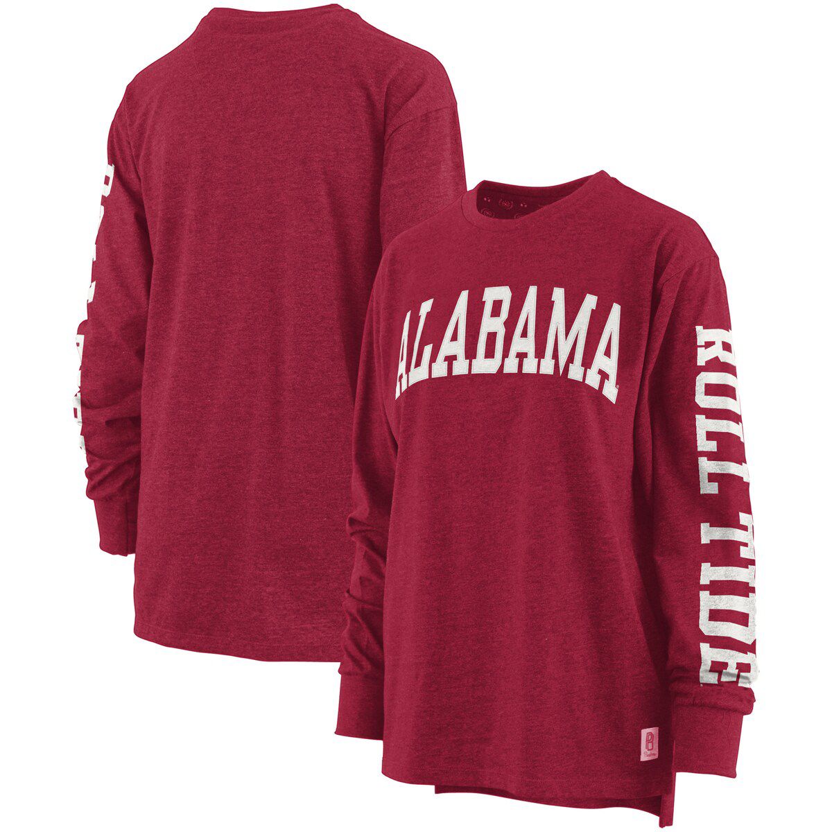 Alabama Crimson Tide NCAA Alabama Tide Two-Hit Canyon Long Sleeve T-Shirt