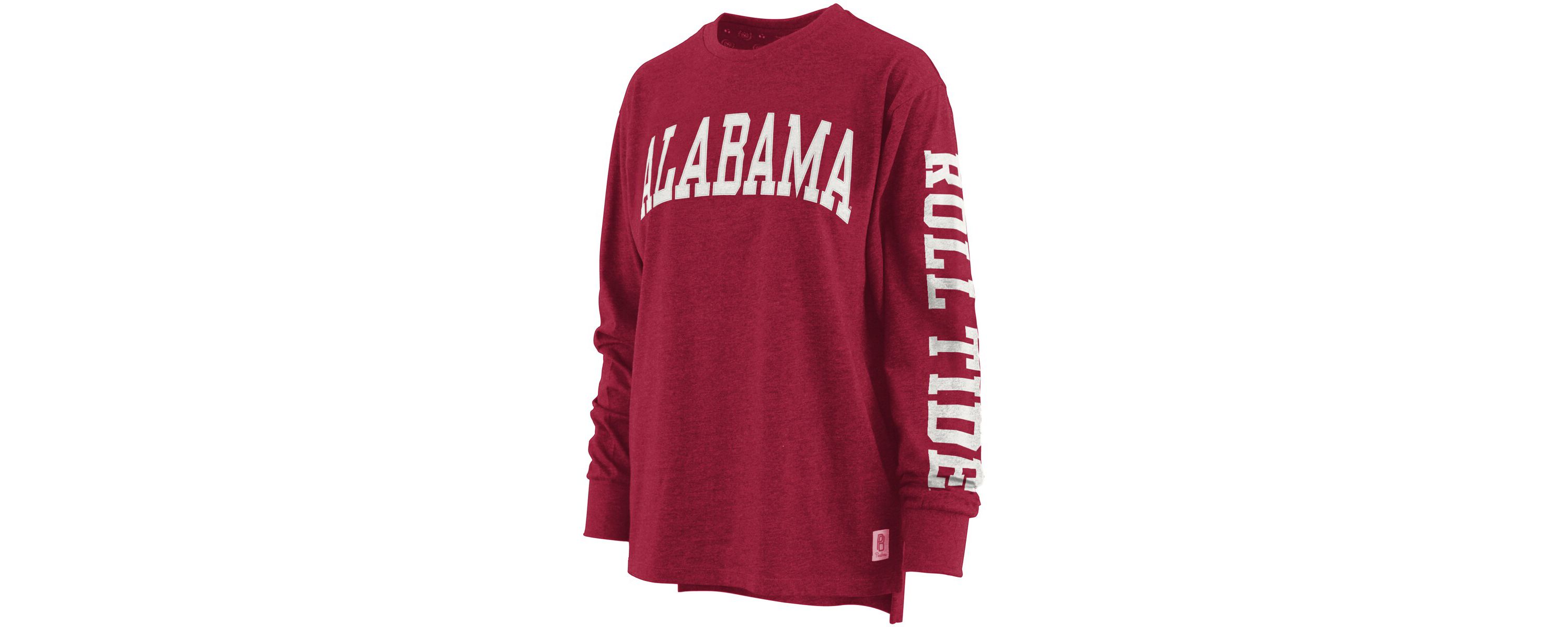 Alabama Crimson Tide NCAA Alabama Tide Two-Hit Canyon Long Sleeve T-Shirt