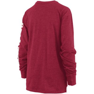 Alabama Crimson Tide NCAA Alabama Tide Two-Hit Canyon Long Sleeve T-Shirt