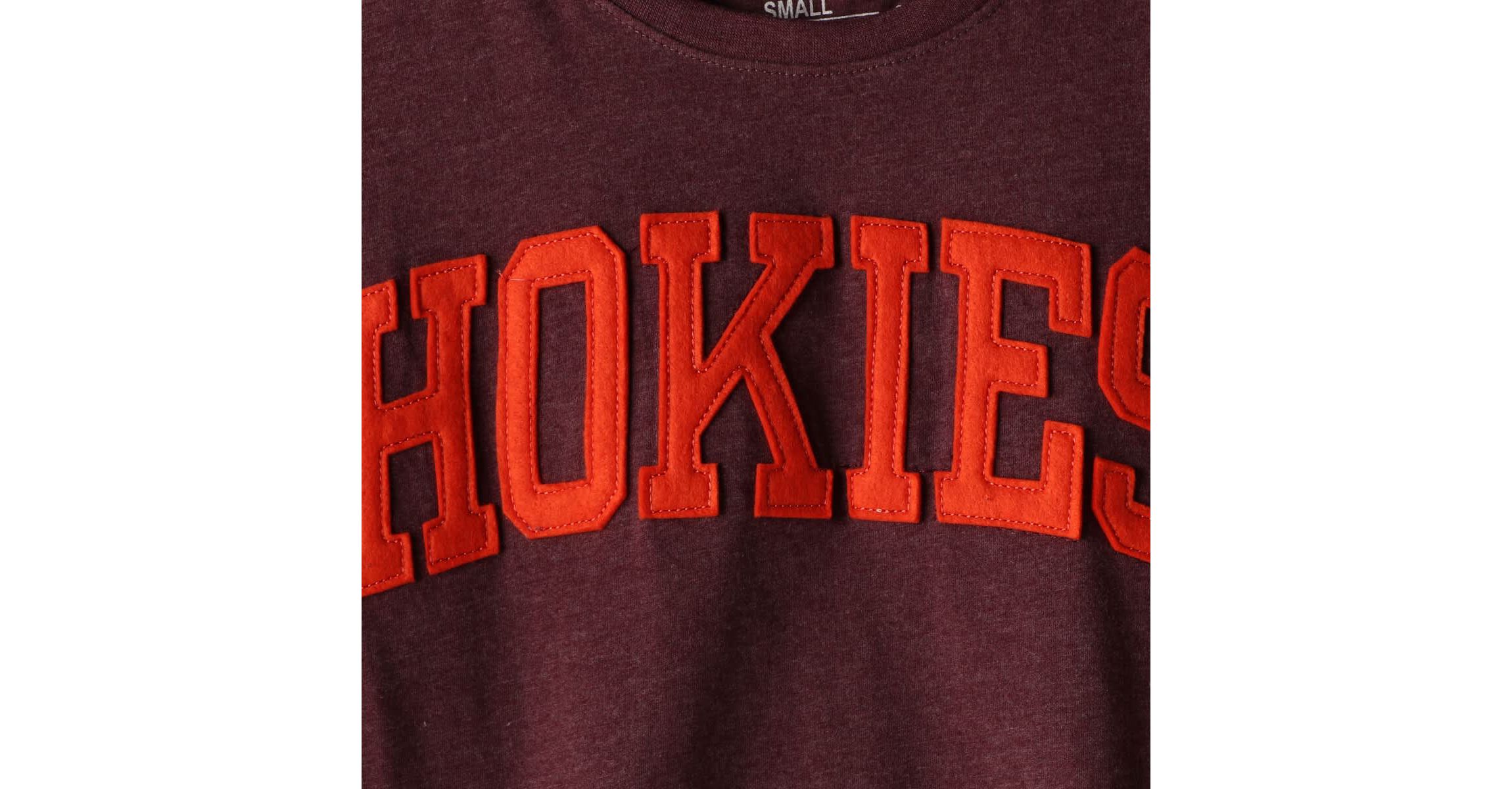 NCAA ed Virginia Tech Hokies Two-Hit Canyon Long Sleeve T-Shirt