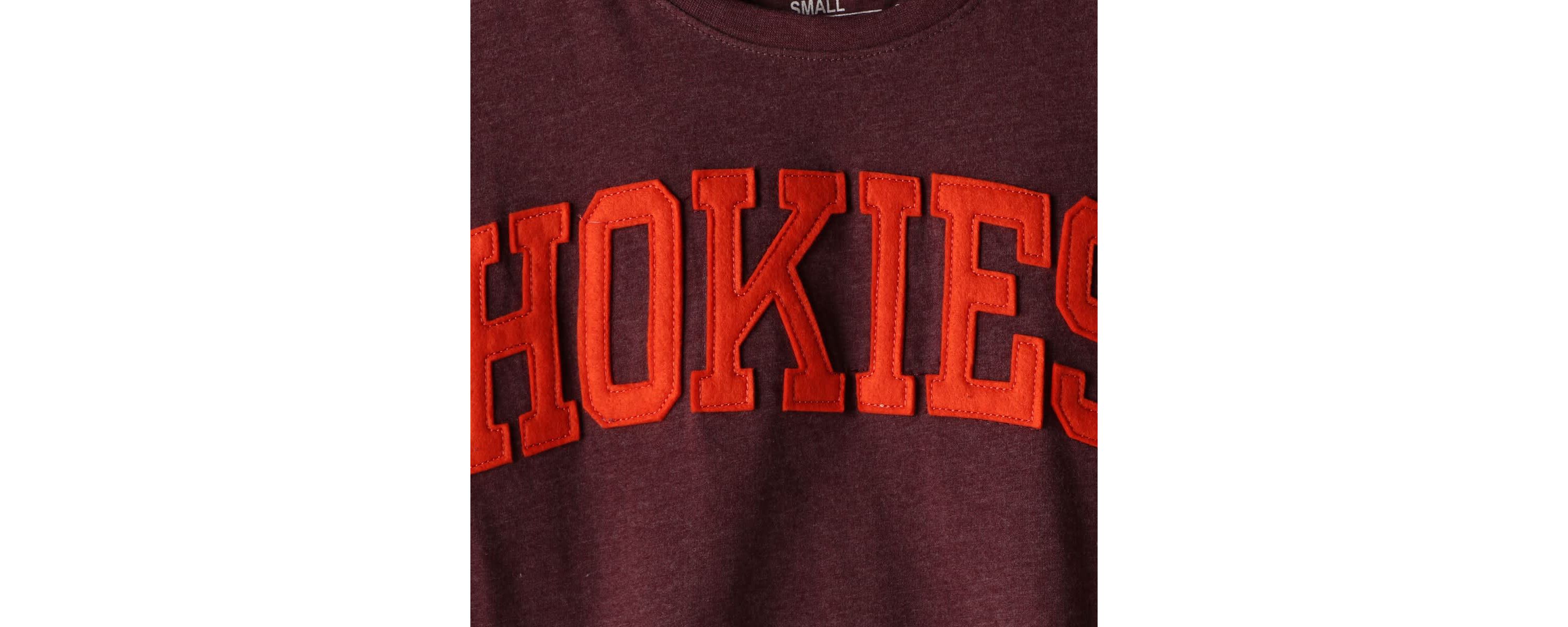 NCAA ed Virginia Tech Hokies Two-Hit Canyon Long Sleeve T-Shirt