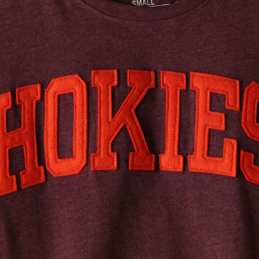 NCAA ed Virginia Tech Hokies Two-Hit Canyon Long Sleeve T-Shirt