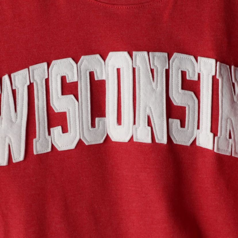 NCAA ed Wisconsin Badgers Two-Hit Canyon Long Sleeve T-Shirt