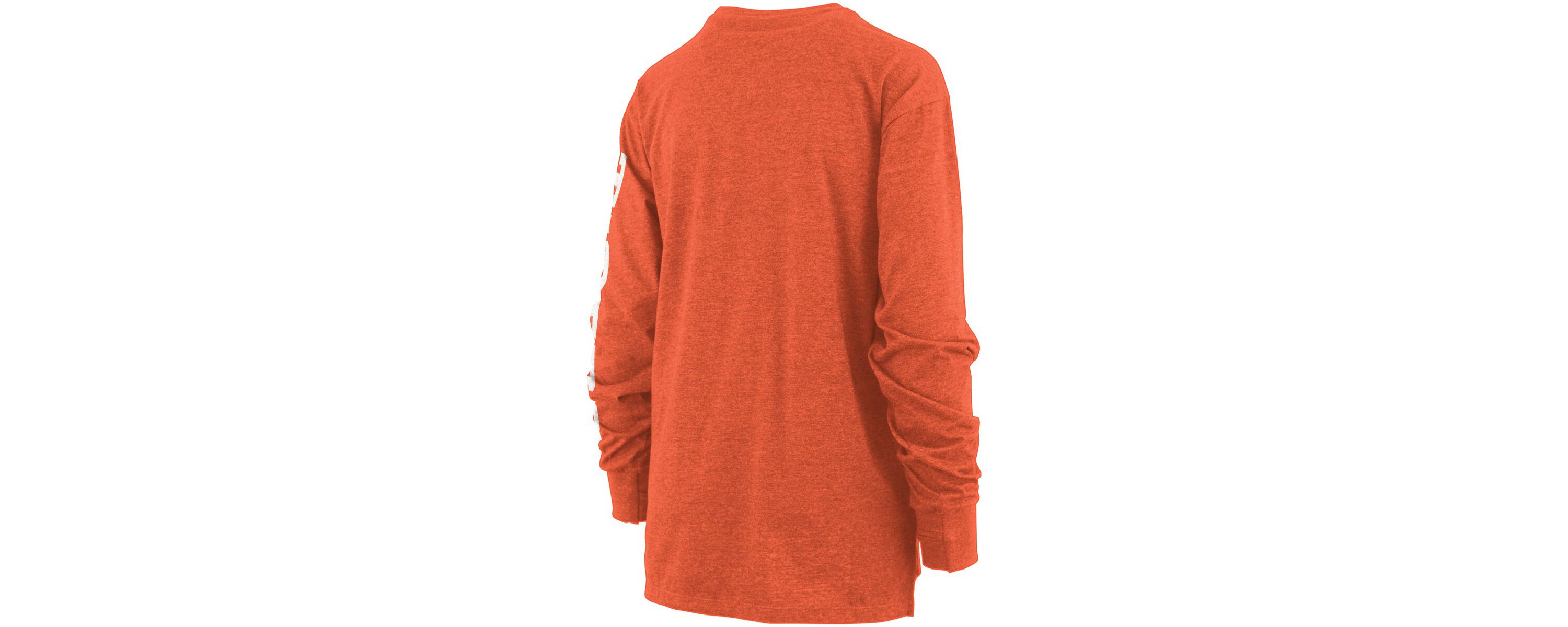 NCAA Clemson Tigers Plus Size Two-Hit Canyon Long Sleeve T-Shirt
