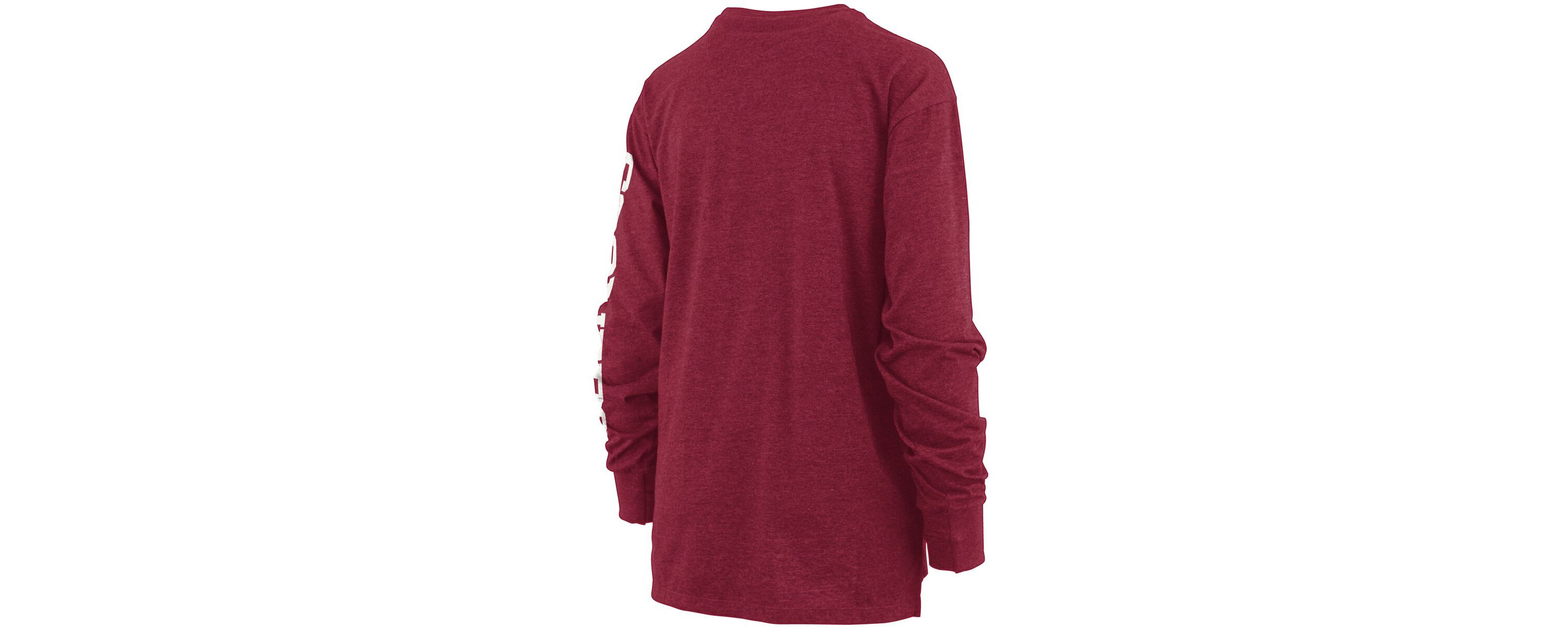 NCAA Oklahoma Sooners Plus Size Two-Hit Canyon Long Sleeve T-Shirt