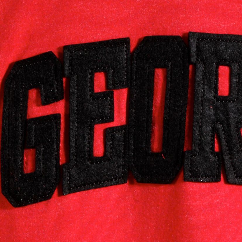 NCAA Georgia Bulldogs Plus Size Two-Hit Canyon Long Sleeve T-Shirt