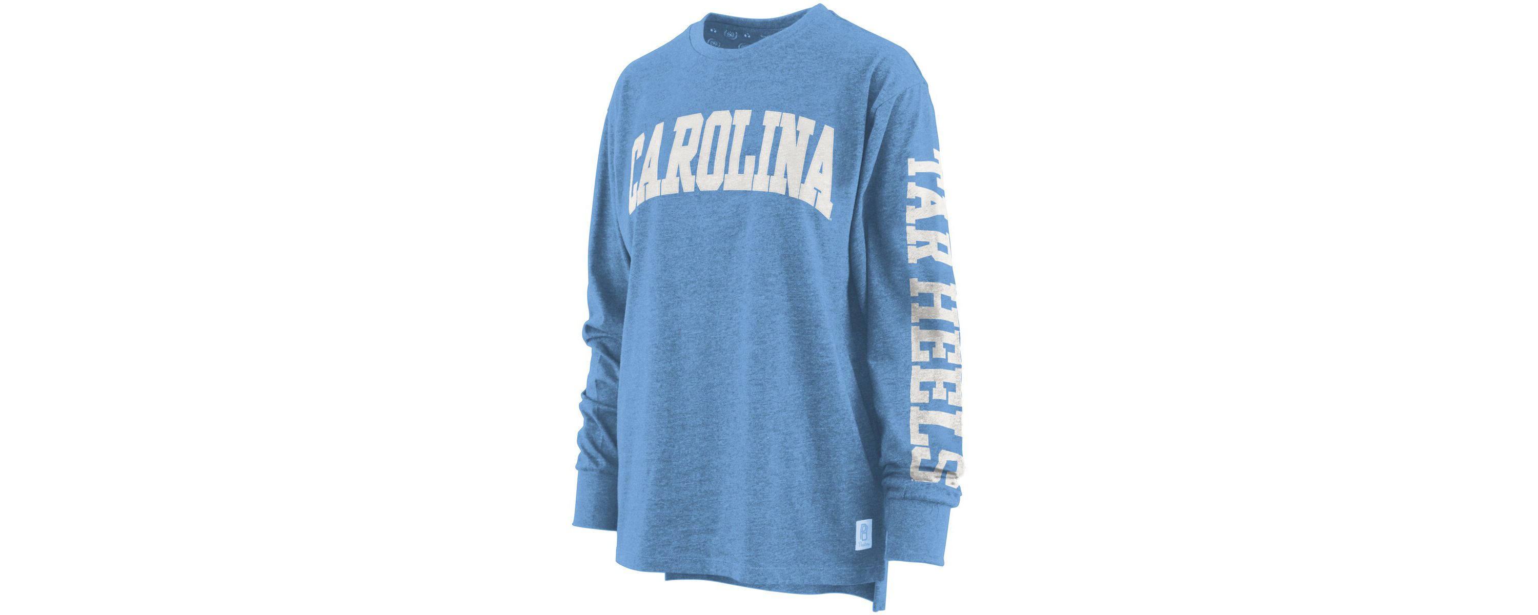 NCAA Carolina North Carolina Tar Heels Plus Size Two-Hit Canyon Long Sleeve T-Shirt