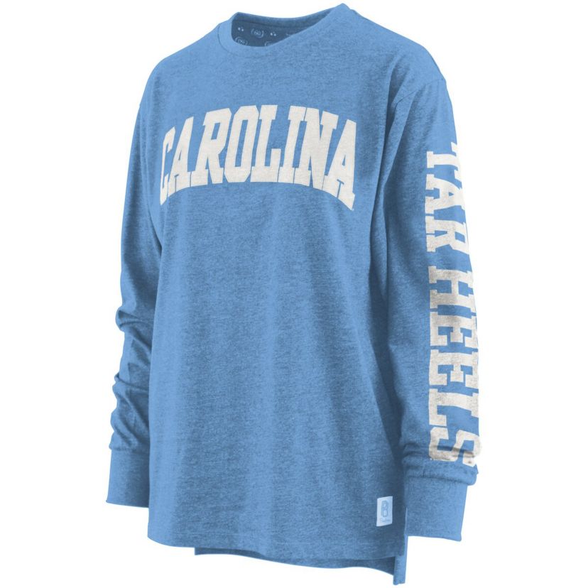 NCAA Carolina North Carolina Tar Heels Plus Size Two-Hit Canyon Long Sleeve T-Shirt