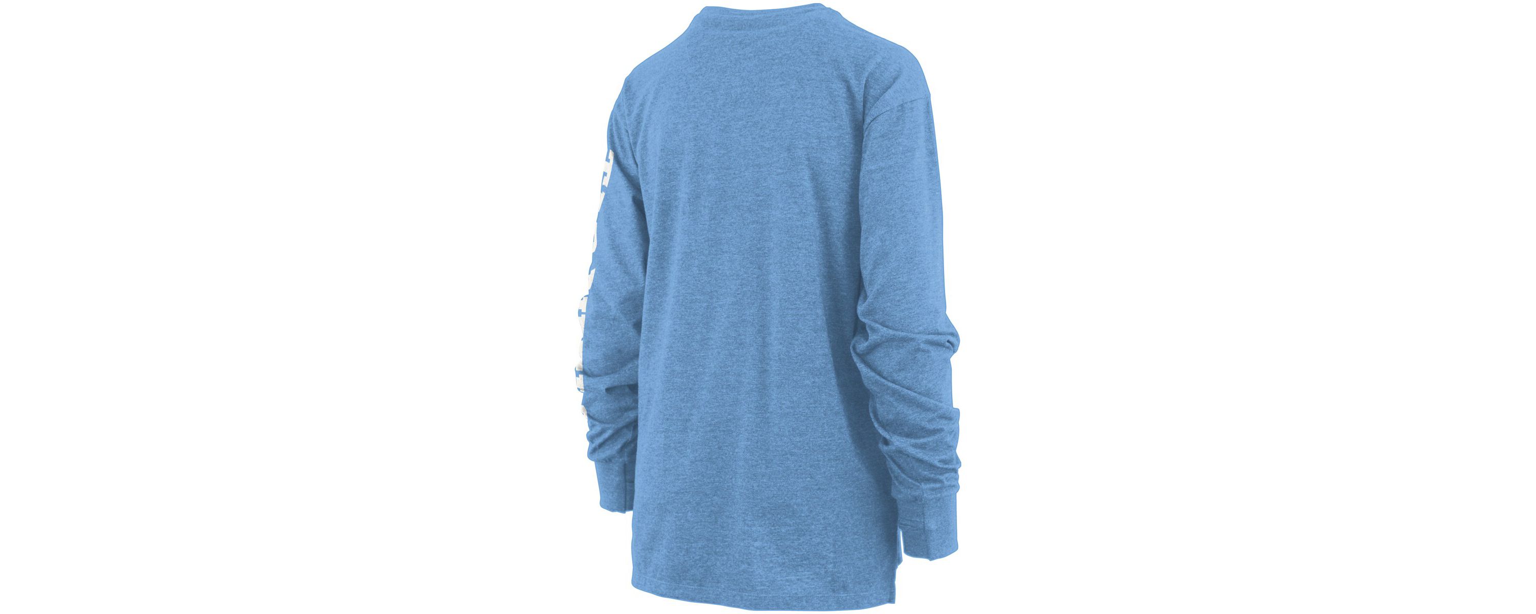 NCAA Carolina North Carolina Tar Heels Plus Size Two-Hit Canyon Long Sleeve T-Shirt