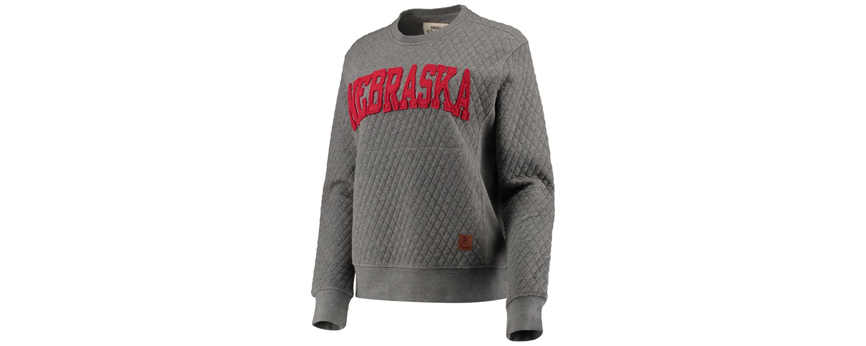 NCAA Nebraska Huskers Moose Quilted Pullover Sweatshirt