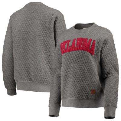 NCAA Oklahoma Sooners Moose Quilted Pullover Sweatshirt