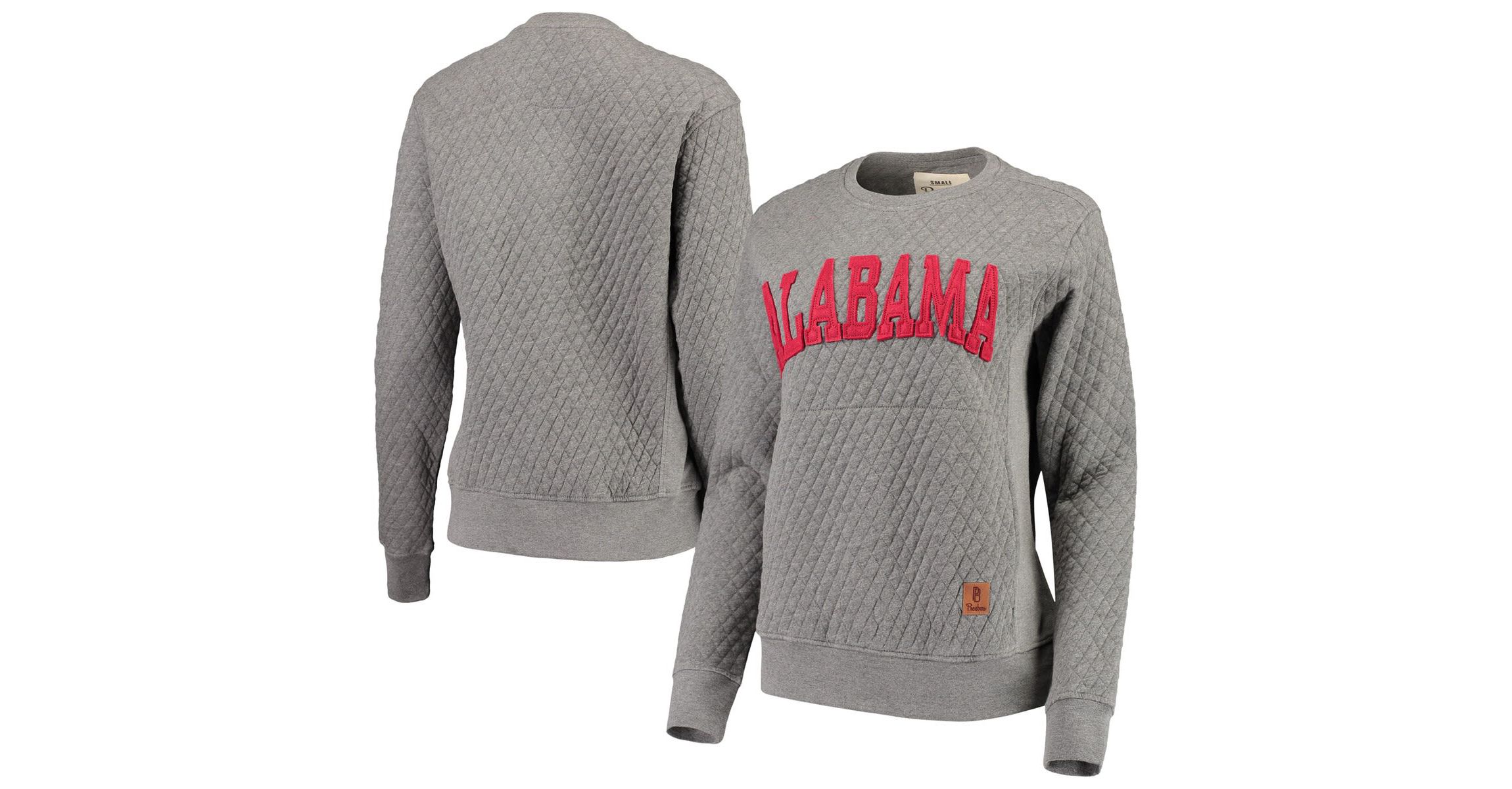 Alabama Crimson Tide NCAA Alabama Tide Moose Quilted Pullover Sweatshirt
