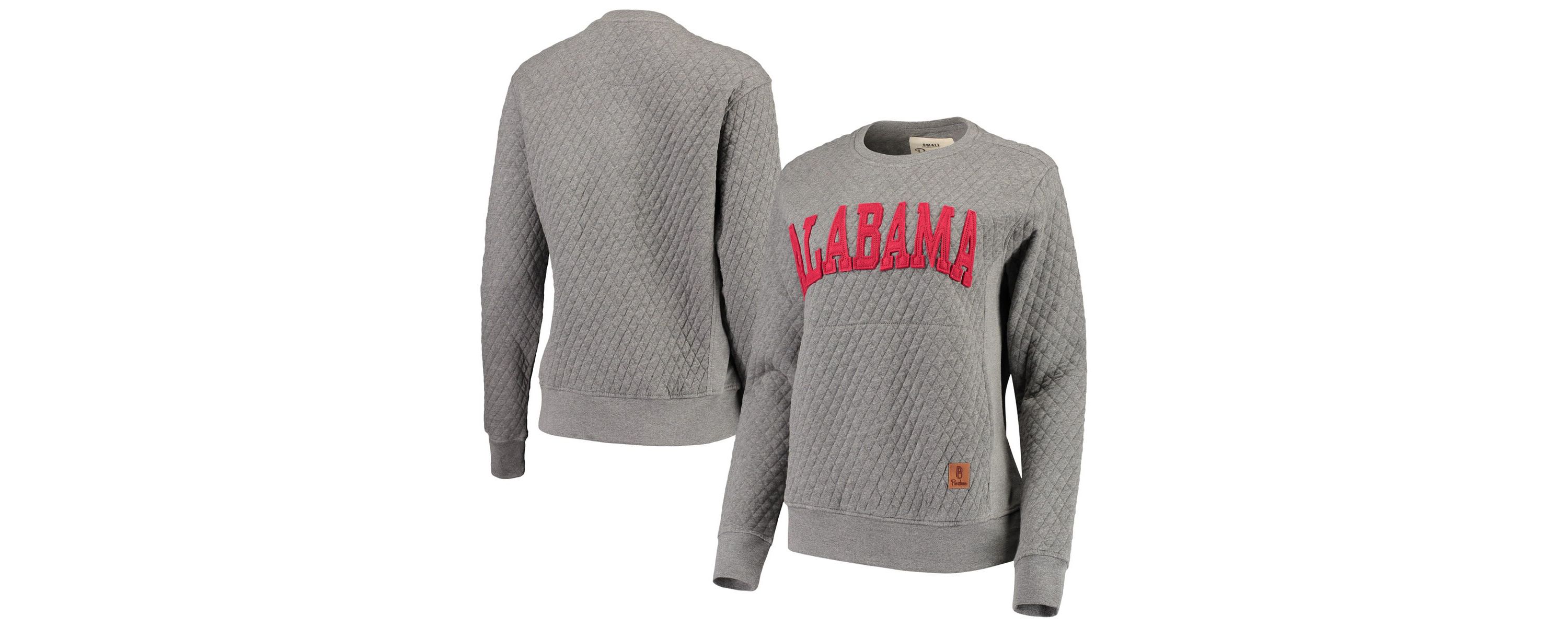 Alabama Crimson Tide NCAA Alabama Tide Moose Quilted Pullover Sweatshirt