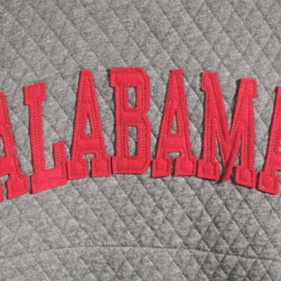 Alabama Crimson Tide NCAA Alabama Tide Moose Quilted Pullover Sweatshirt