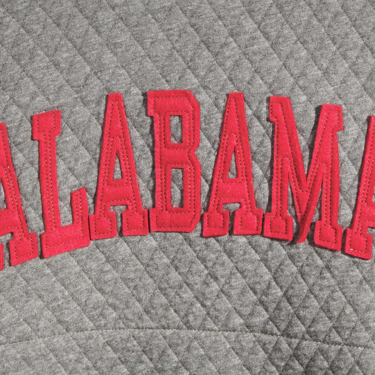 Alabama Crimson Tide NCAA Alabama Tide Moose Quilted Pullover Sweatshirt