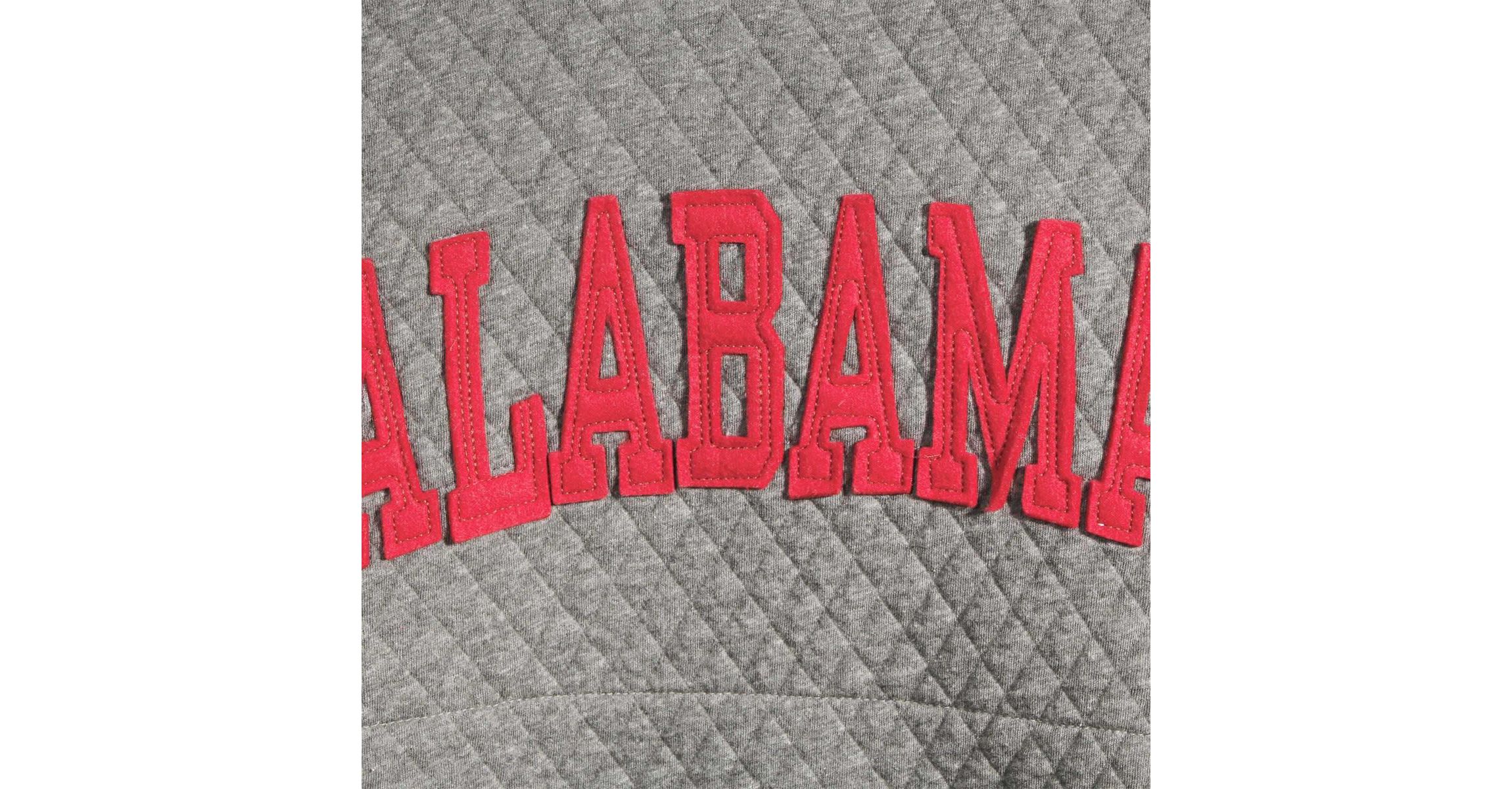 Alabama Crimson Tide NCAA Alabama Tide Moose Quilted Pullover Sweatshirt