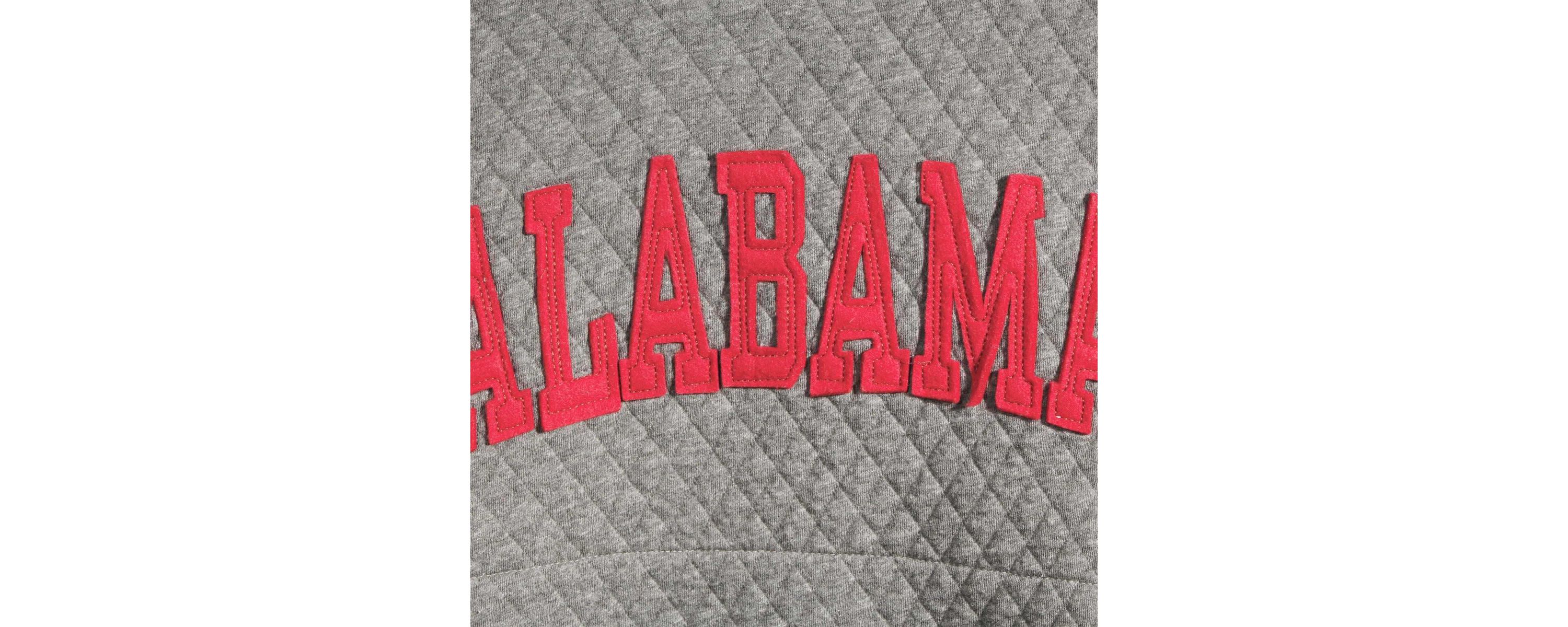 Alabama Crimson Tide NCAA Alabama Tide Moose Quilted Pullover Sweatshirt
