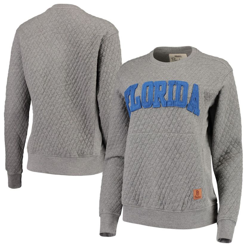 NCAA Florida Gators Moose Quilted Pullover Sweatshirt